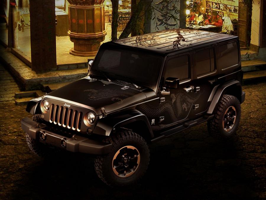  Jeep Wrangler Dragon Design Concept 2012 года  (фото 11 из 29)